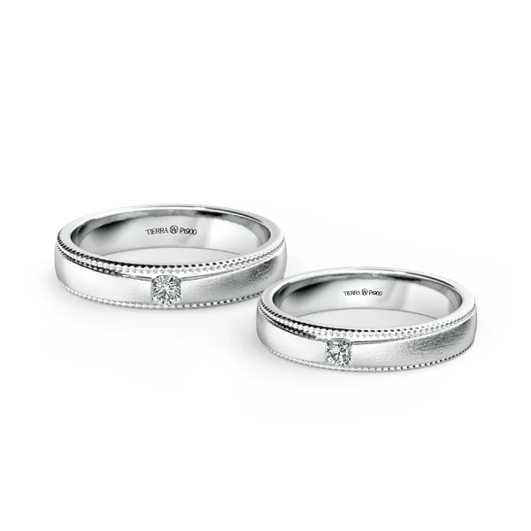 Nhẫn cưới nữ kim cương NCF3004 3